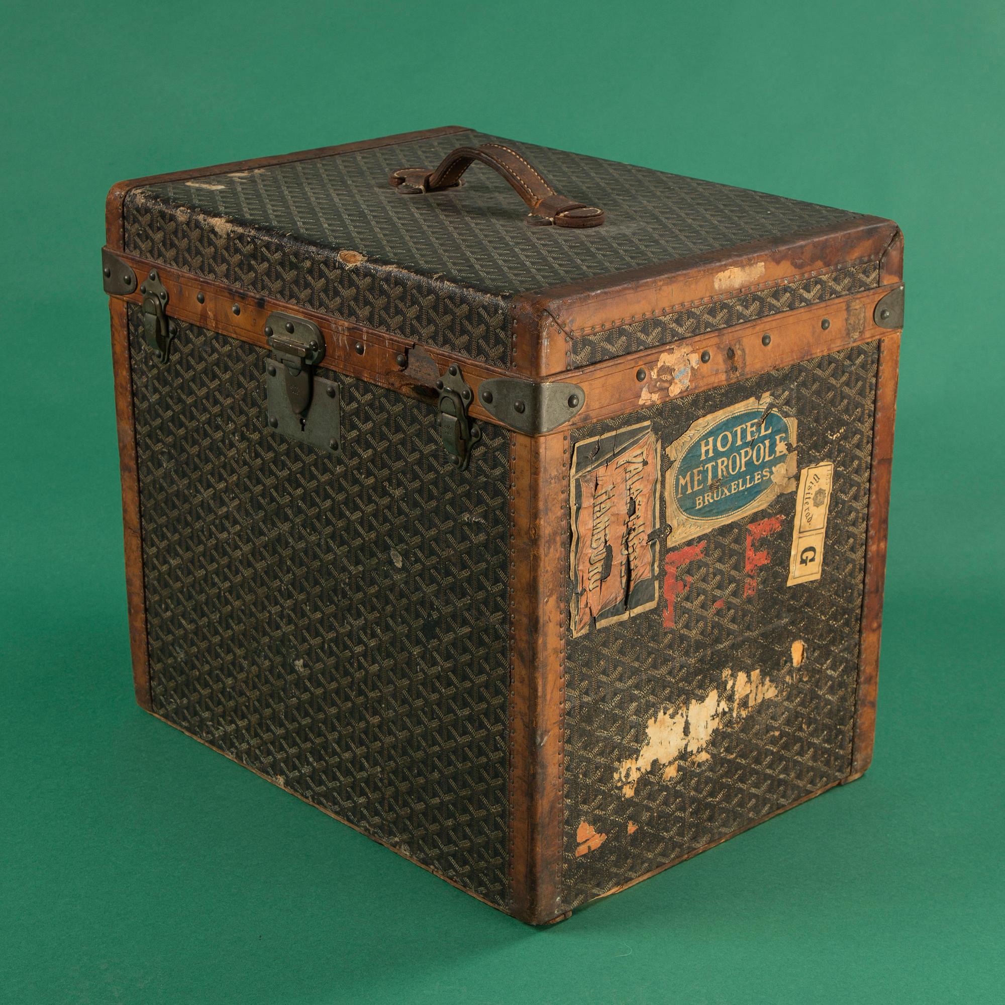 KOFFERT, GOYARD, tidigt 1900-tal.