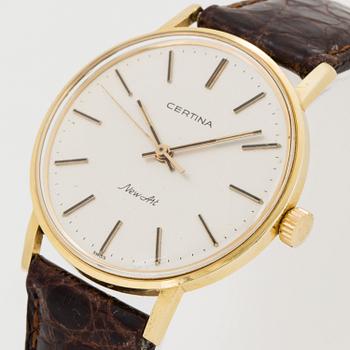 CERTINA, New Art, wristwatch, 33.5 mm.