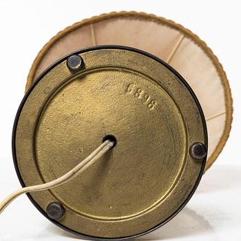 Harald Notini, a table lamp model "6894", Arvid Böhlmarks Lampfabrik, Stockholm, 1920s.