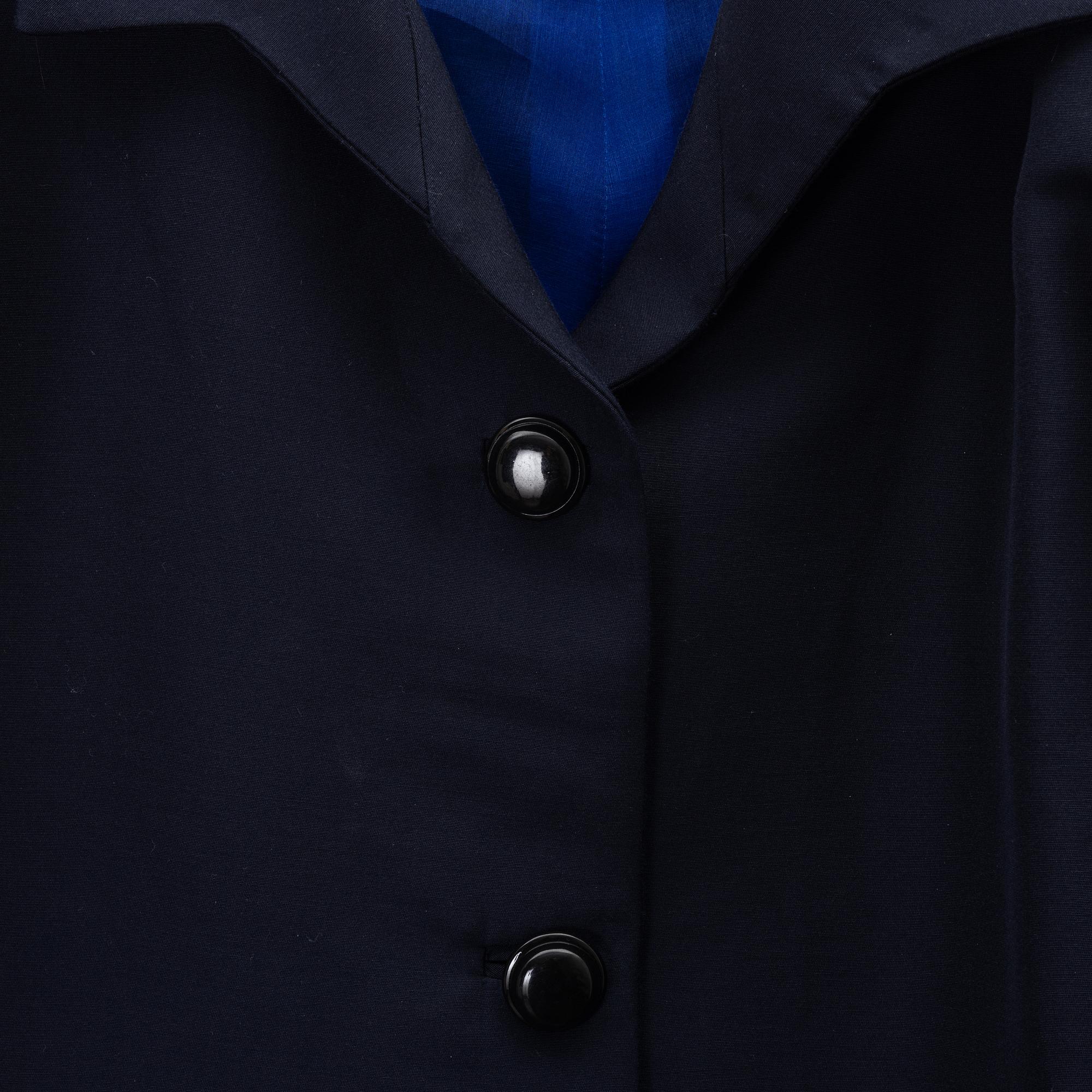 Balenciaga, a cotton/silk coat, size 36.