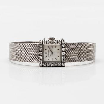 ARMBANDSUR, dam, Movado, 14K vitguld, 24 diamanter. Schweiz. Vikt tot. 35 g.