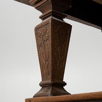 A Swedish provincial table, dated 1792.