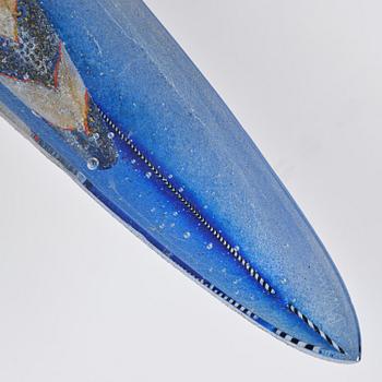 Bertil Vallien, "Sleeping Princess un-20", a unique sand cast glass sculpture, Kosta Boda, Sweden.