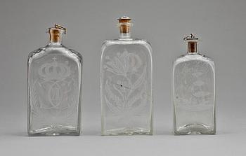 BRÄNNVINSCHATULL, 1800-talets början.