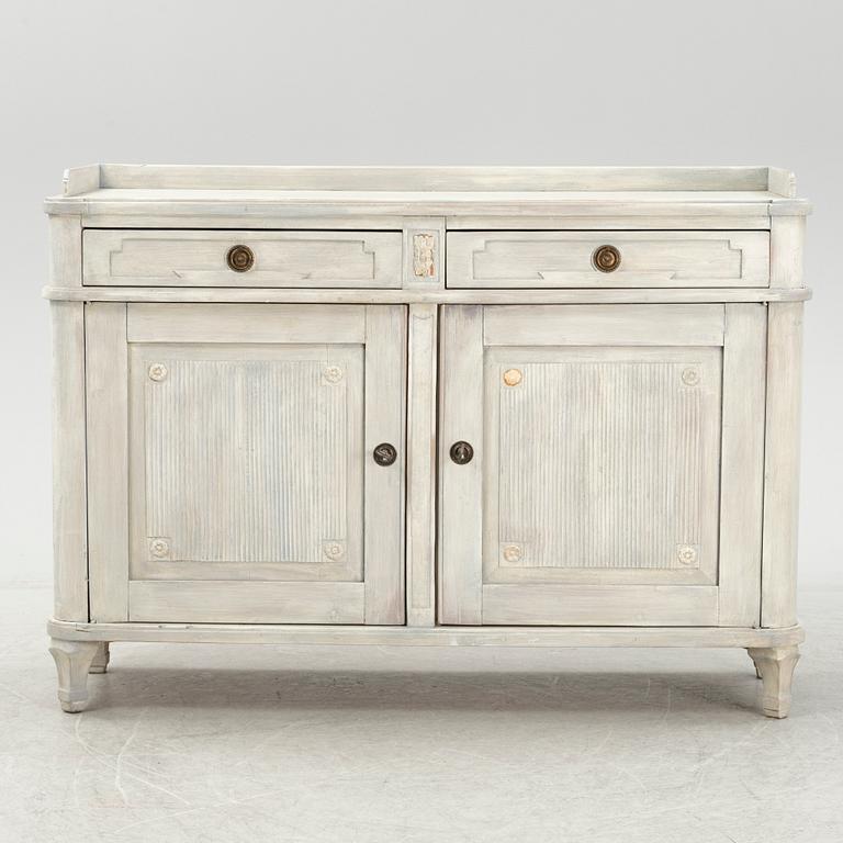A Gustavian Style Cabinet, 19th century.