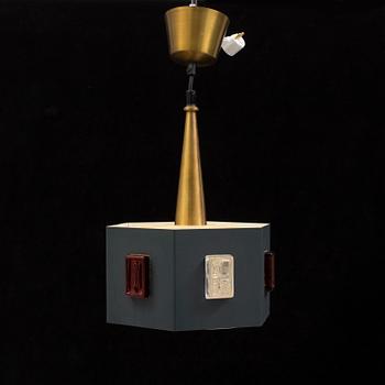 A Erik Höglund ceiling light from the 1960s. Total height ca 46 cm.