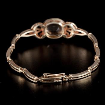 RANNEKORU, kullattua hopeaa, Neuvostoliitto, synteettiset kivet. 1900-luvun alku.