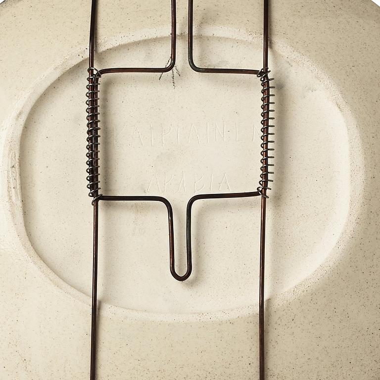 Birger Kaipiainen, a stoneware dish, Arabia, Finland.