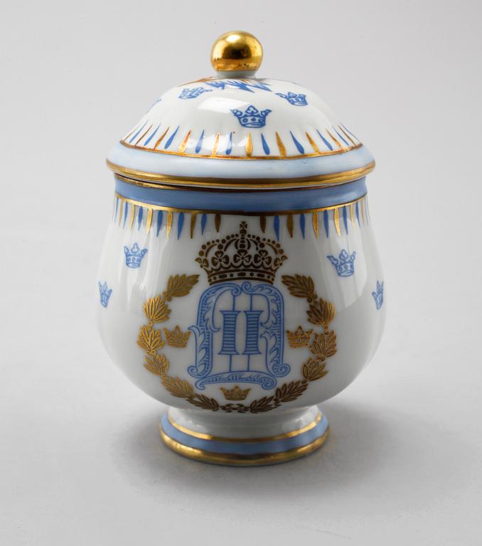 13 creme cups by Rörstrand, second half of the 20th century.