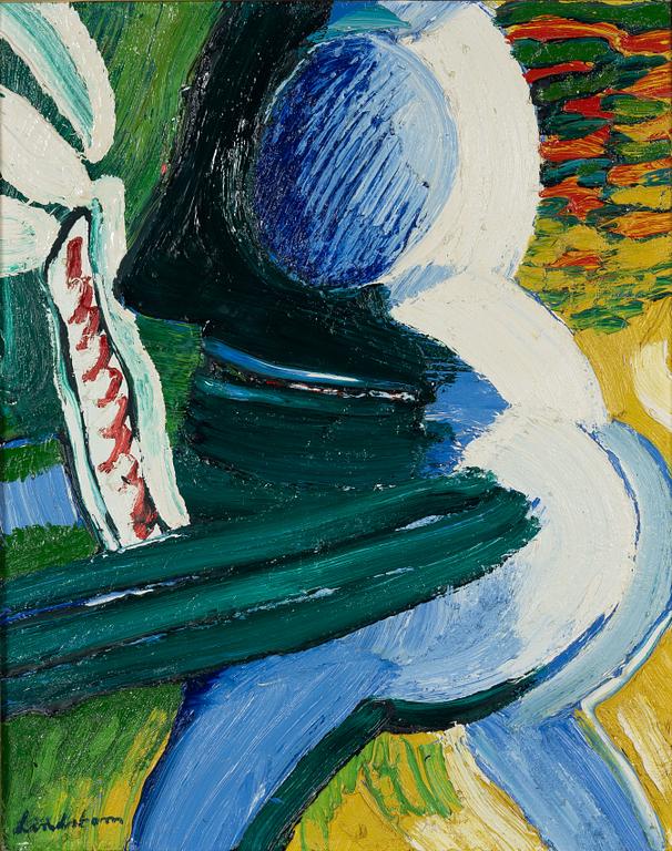 Bengt Lindström, Blue figure.