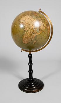 JORDGLOB, Prof Krauses Handels- och Samfärdsglob, 1900-talets första hälft.