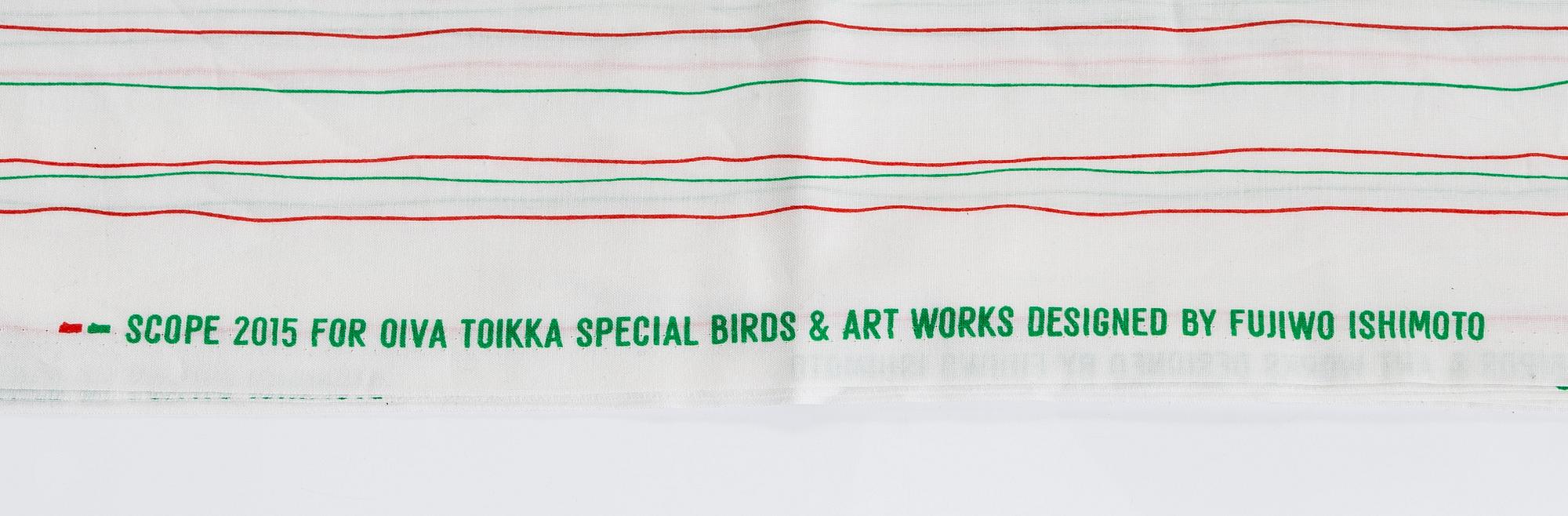 Oiva Toikka, A glass bird, signed Oiva Toikka IITTALA SCOPE 2019 132/500.