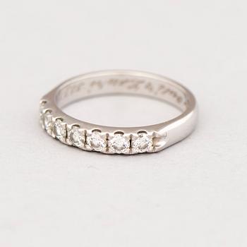 A RING, brilliant cut diamonds, 18K white gold. Tillander 2010-.