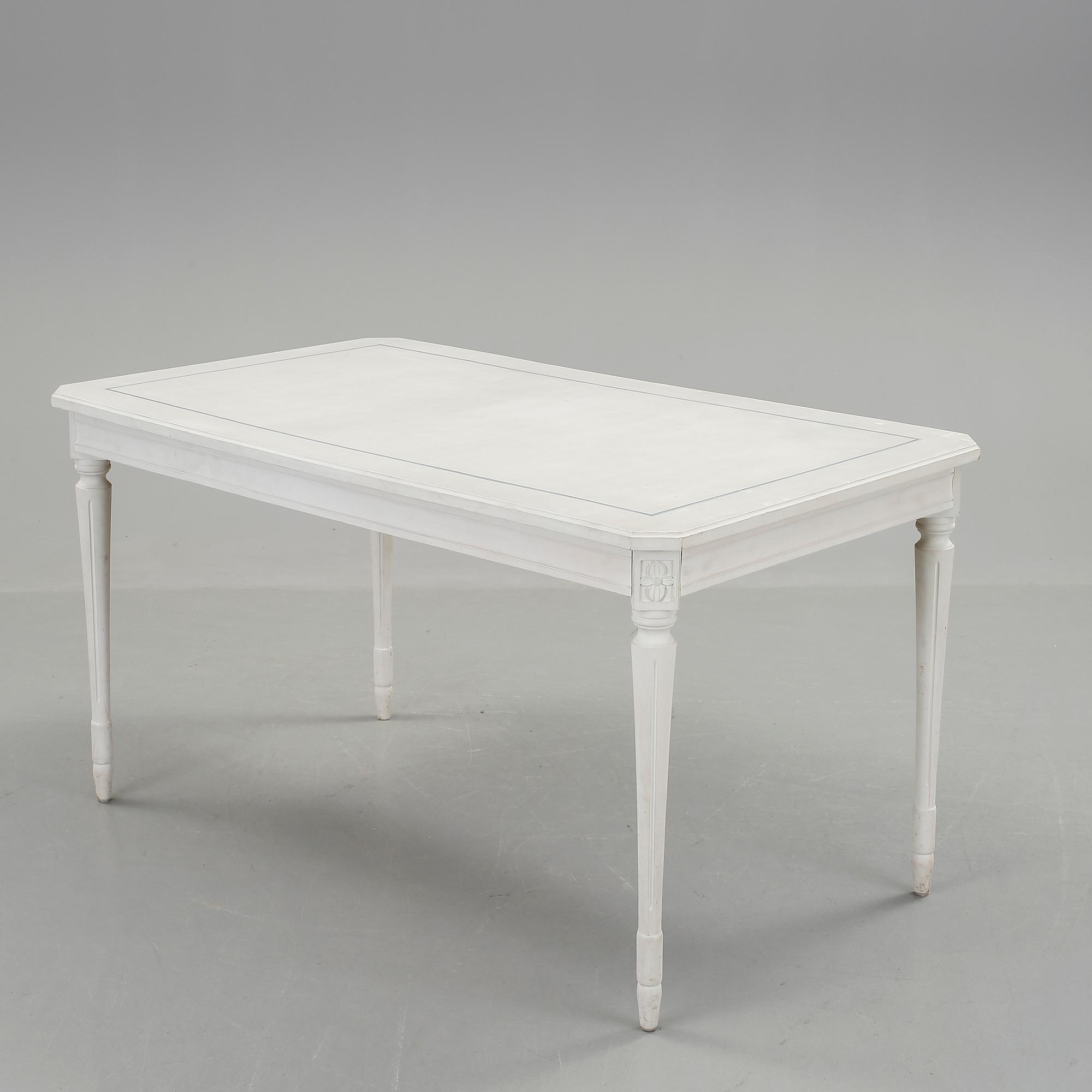 MATBORD, gustaviansk stil, Raasbogården, 1900-talets slut.