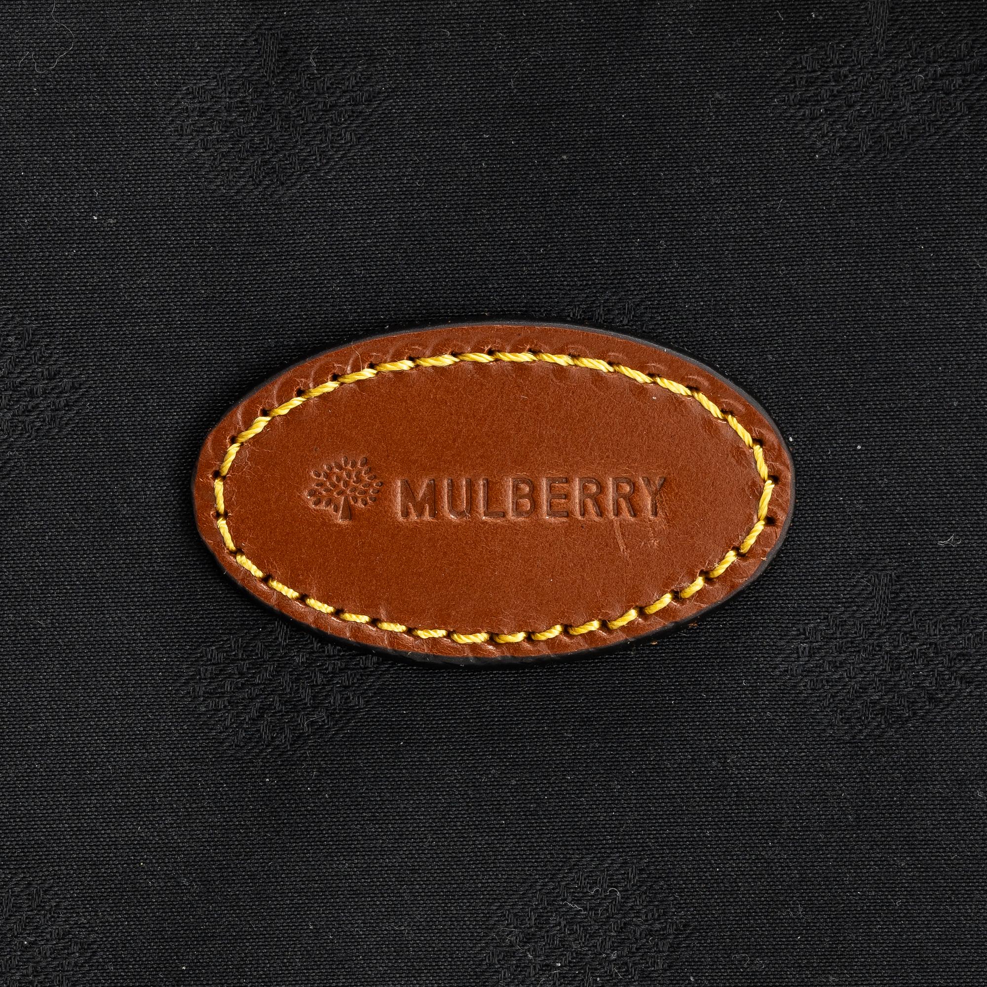 Mulberry, suitcase.