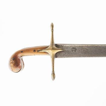 Sword Ottoman / Hungarian kilij / pala, probably 1750 - 1850, possibly older.