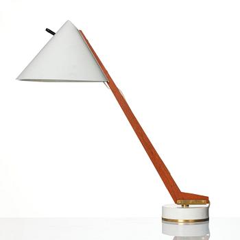 Hans-Agne Jakobsson, skrivbordslampa, "B 54", Hans-Agne Jakobsson AB, Markaryd 1950-tal.