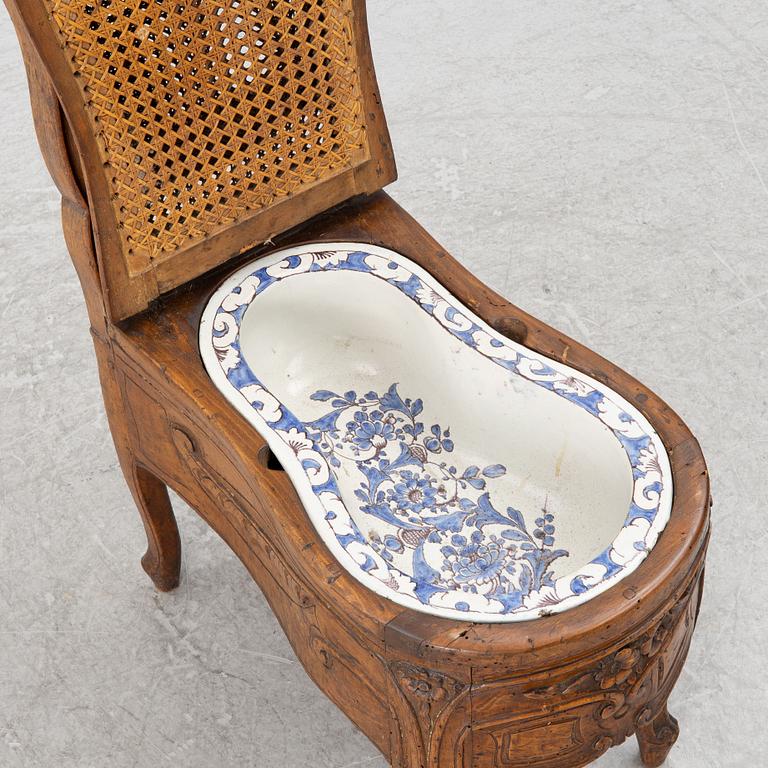 A Bidet, Louis XV, 18th century.
