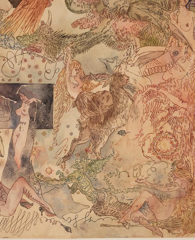 Fredrik Söderberg, 'Snowdrops from a Curate's Garden 1, The Hidden Landscape of the Subconscious 1'.