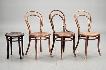 PARTI STOLAR 7, bland annat Thonet. 1900-talets första hälft.