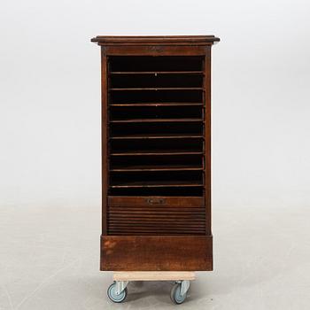 Jalousie cabinet, first half of the 20th century.