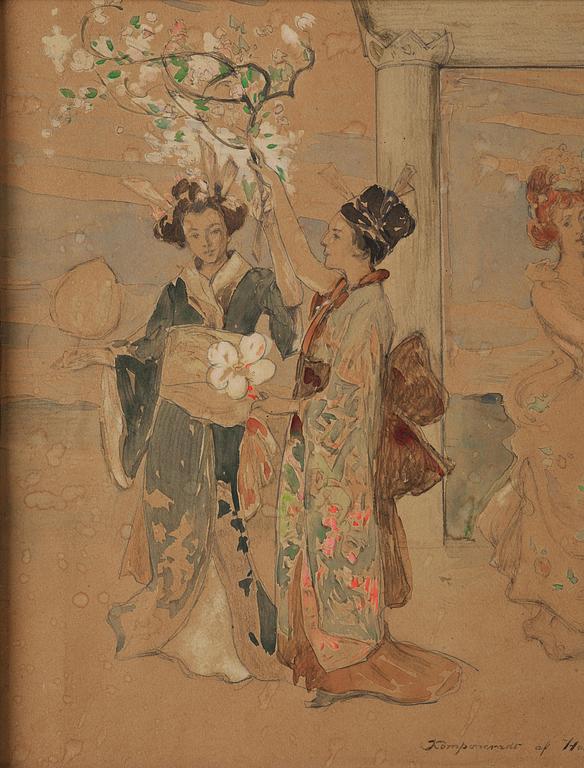 Georg Pauli/Hanna Hirsch-Pauli, Festival procession.