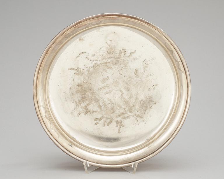 An Anna Petrus silverplated pewter bowl by Svenskt Tenn 1928.