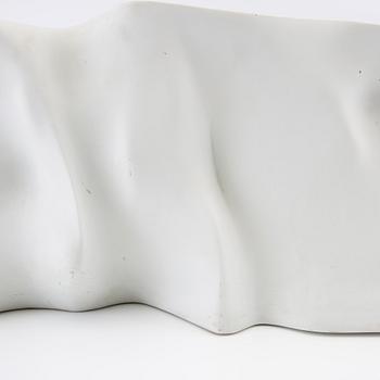 Gió Pomodoro, "Folla" relief, Rosenthal Ars Porcellana Relief Series, signed and numbered 1/15 (?) porcelain.