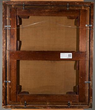 OKÄND KONSTNÄR, olja på duk, 1800-tal.