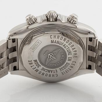 Breitling, Chronomat Evolution, chronograph, wristwatch, 43,7 mm.