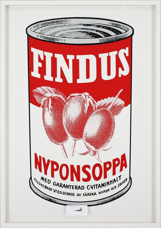 LASSE ÅBERG, färglitografi, sign o numr 6/90.