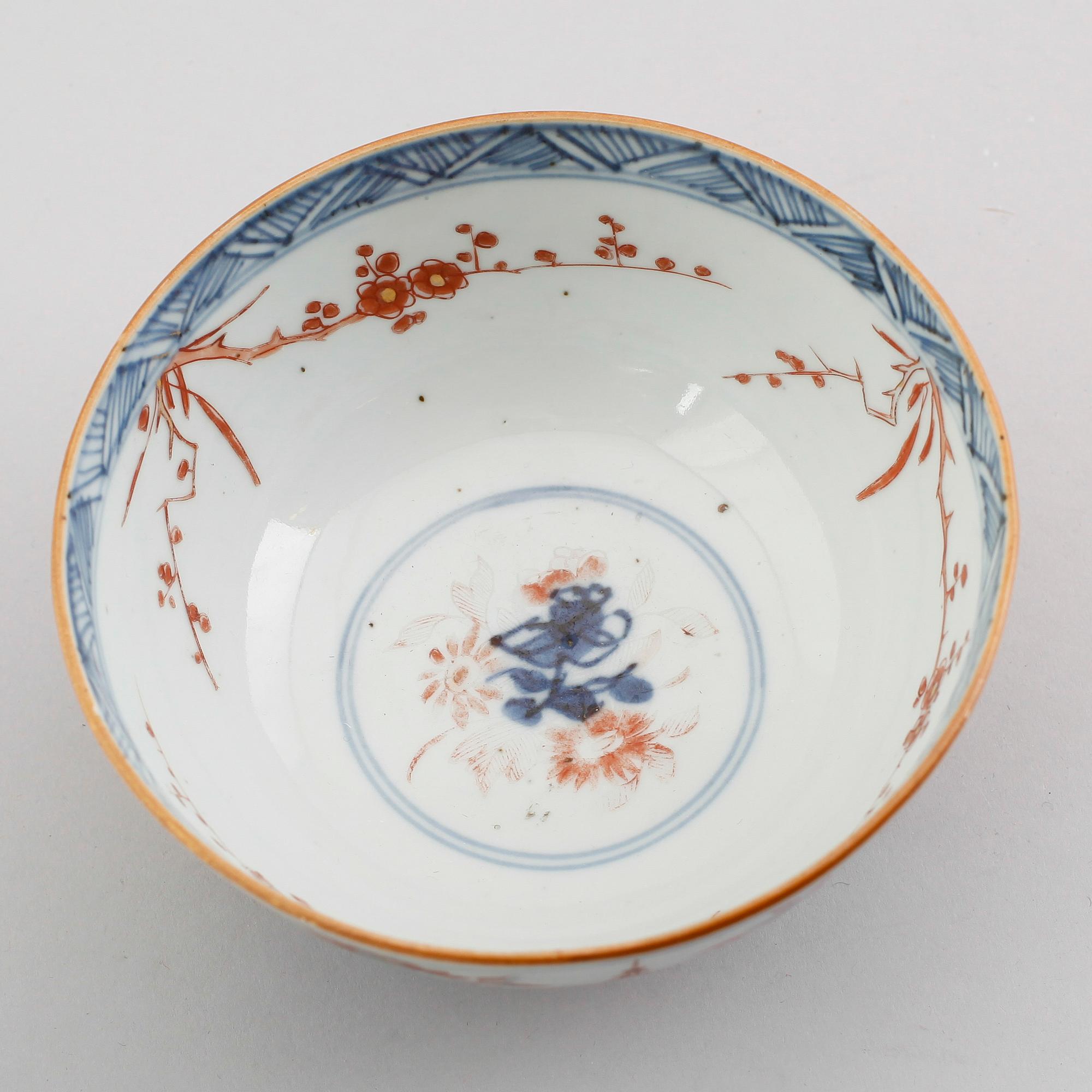 SKÅL, porslin, Kina, 1700-/1800-tal.