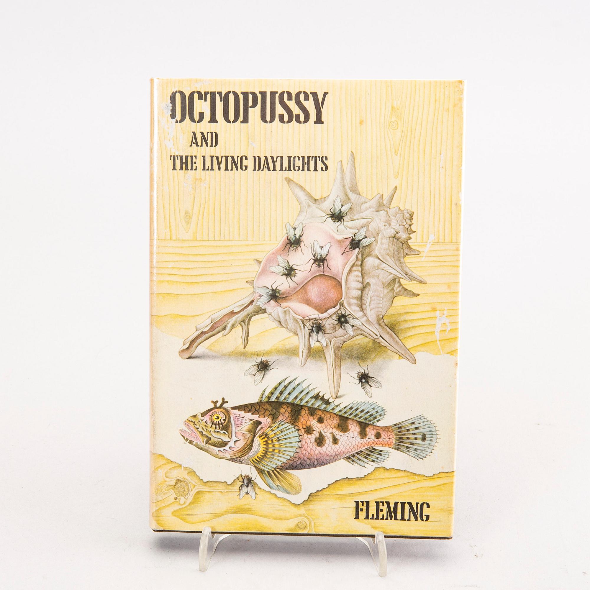 Ian Fleming "Octopussy and The Living Daylights", book, first edition 1965.