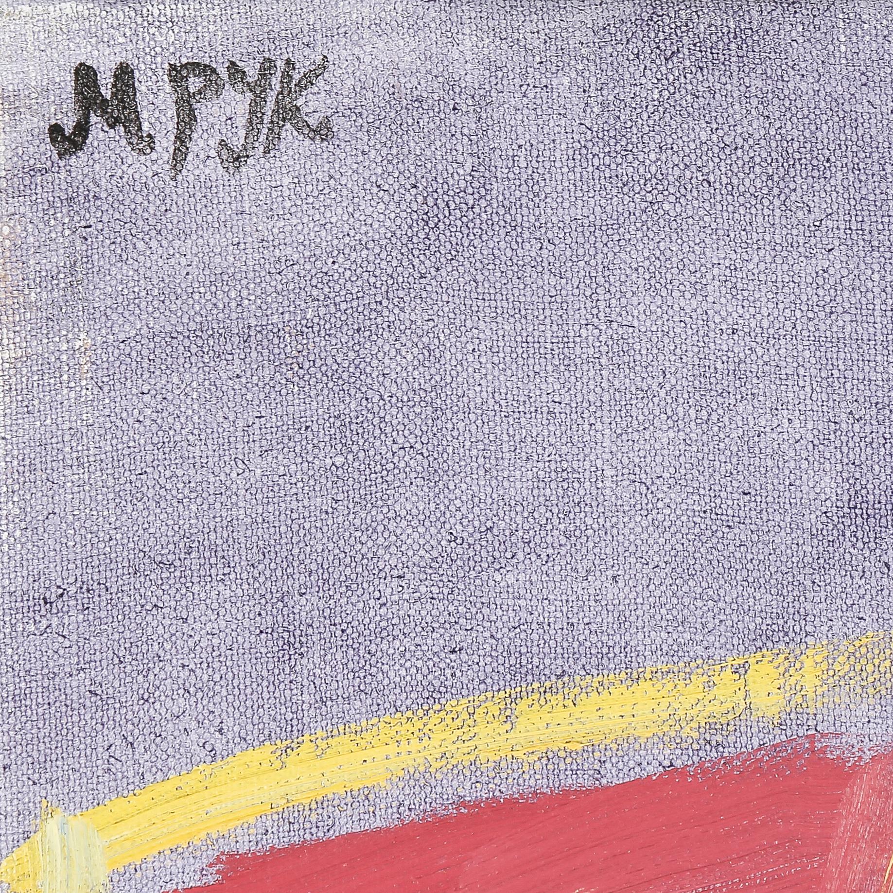 MADELEINE PYK, olja på duk. Signerad.