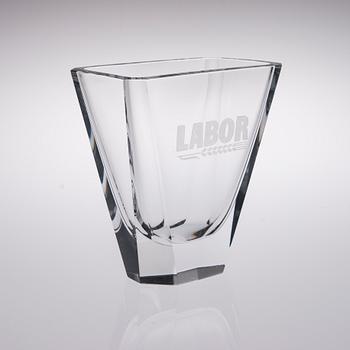 VAS, glas, signerad Göran Hongell - Iittala.