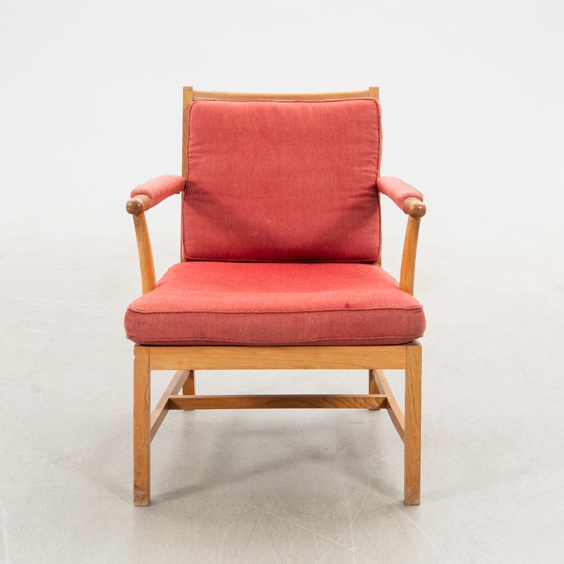 Josef Frank, fåtölj, modell "667", Svenskt Tenn, 1900-talets slut.