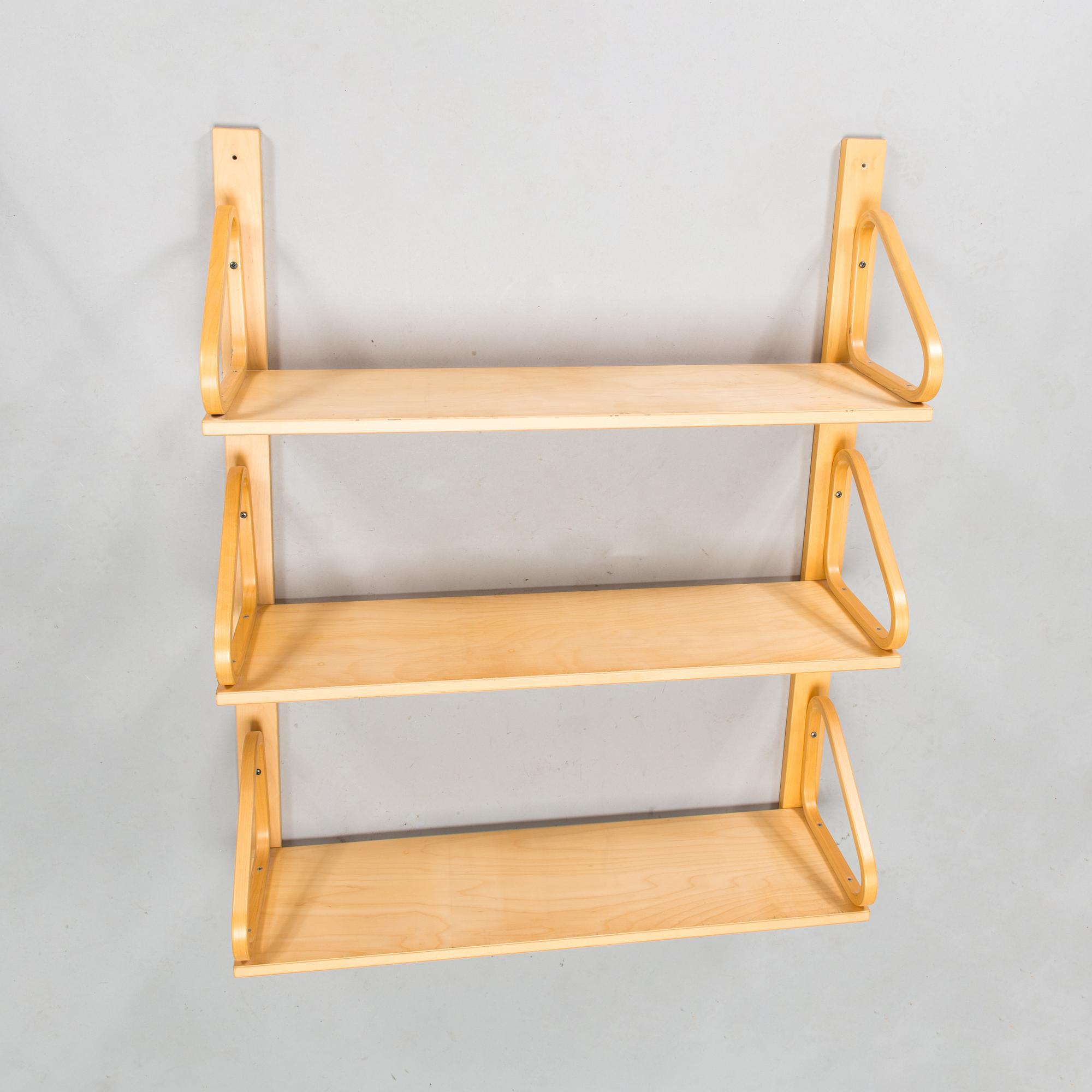 Alvar Aalto, vägghylla, 112B-3, Artek 1970-tal.