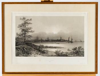 LITOGRAFI, efter Barthélemy Lauvergne.