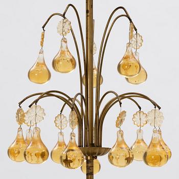 A Swedish Grace ceiling lamp, 1920's.
