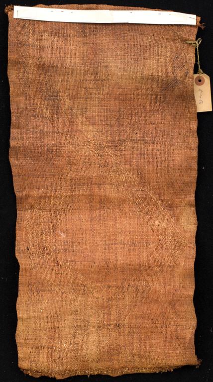 African Kuba Raffia Cloth, Democratic Republic of Congo.