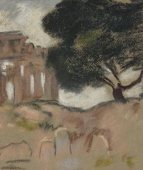 Lotte Laserstein, Vid Forum Romanum.