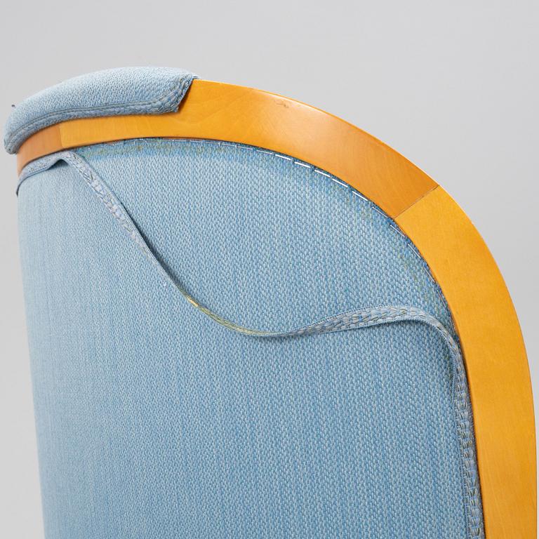 Carl Malmsten, a pair of "Advokaten" armchairs, Sweden, later part of the 20th century.