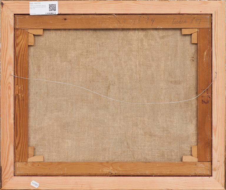 HARALD WIBERG, olja på duk, signerad och daterad 1946.