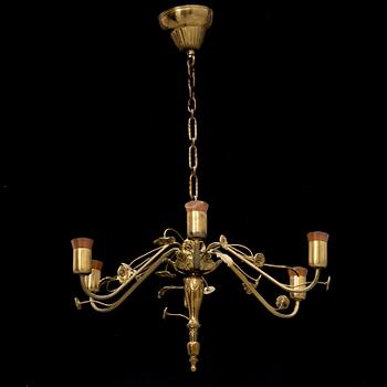 Taklampa, 1900-talets första hälft.