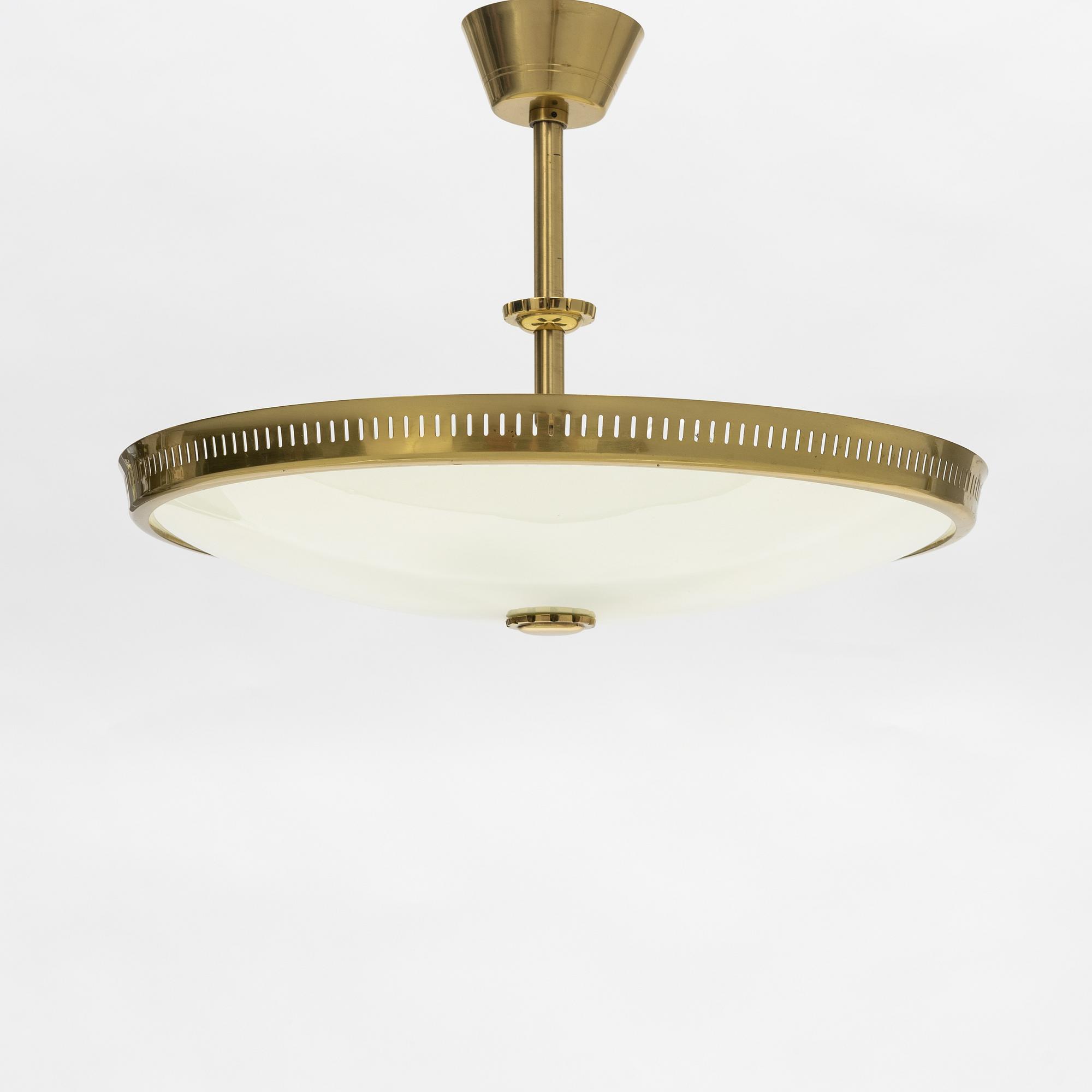 Taklampa, 1900-talets andra hälft.