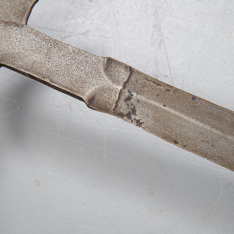 A two-hand sword, end of the 19th Century.