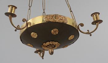TAKAMPEL, empire, 1800-talets första hälft. Höjd ca 60cm.