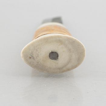 Torsten Fankki, a reindeer horn knife.
