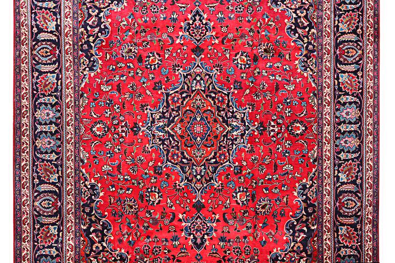 A carpet, Mashad, c. 358 x 244 cm.