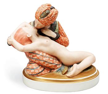 756. A Gerhard Henning porcelain figure by Royal Copenhagen, Denmark.